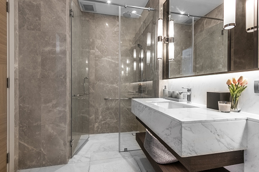 How Etched Glass Shower Door Decals Do Enhance The Look Of Shower Room?