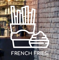 beautiful-french-fries-logo-design