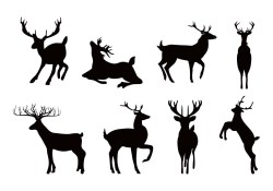 deer-silhouettes