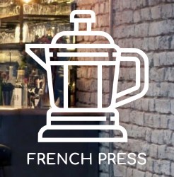 french-press-logo-design